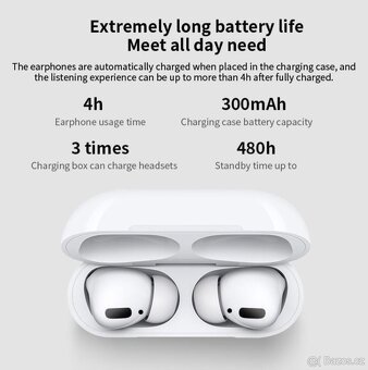 TWS Sluchátka Chytrá dotyková sluchátka - 5