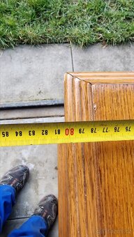 Rustikální stůl do prostoru I ke zdi. - 5