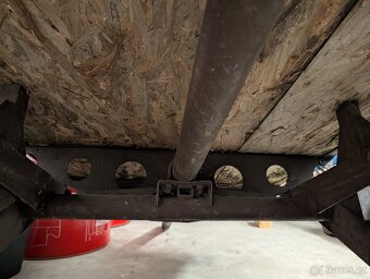 Vozík přívěs za malotraktor nebo čtyřkolku 155x95 cm - 5