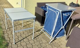 Kemingový nábytek: skládací stolek a kuchyň (i zvlášť) - 5