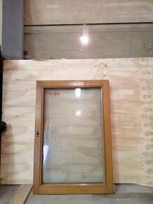 Prodám dřevěné okno dvojskla ditherm fix - 5