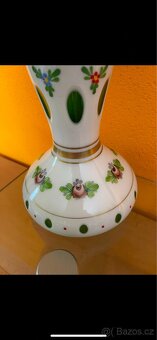 Stolní lampa -přejímané sklo - 5