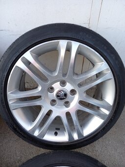 Originál alu kola skoda superb - 5