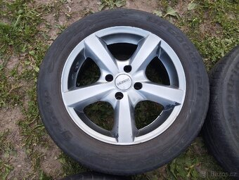 Litá kola s pneumatikami 215/55 R16 - 5