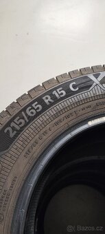 Jako nové 215/65/15C Continental VanContactEco 2022, 8.5mm. - 5