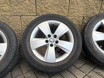 Prodám Alu ráfky R16 originál ŠKODA - 5