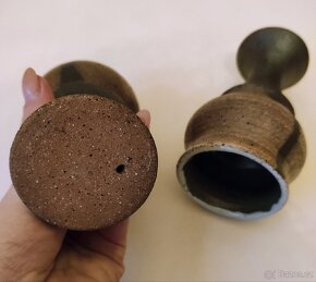 Pohárky kameninové - 5