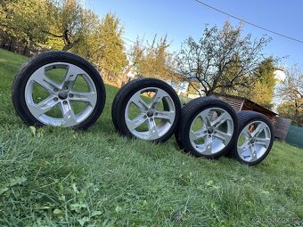 Originál alu kola Audi A3 (8V) TOP Stav-letní pneu - 5