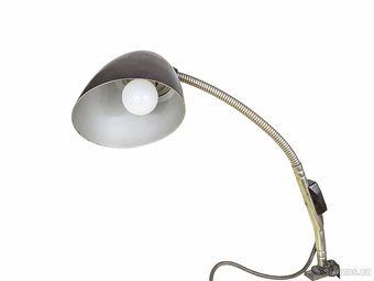 Industriální bakelitová stolní lampa Elektrosvit - 5