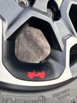 Originál alu kola Jeep 255/75/17 - 5