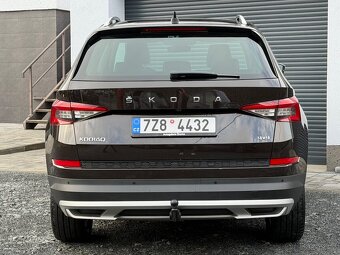 ŠKODA KODIAQ SCOUT 4x4 2.0TDI 140KW WEBASTO TAŽNÉ - 5