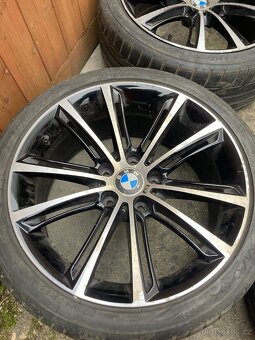 Alu disky 5x120 z vozu BMW, pneu letní 225/40/18 - 5
