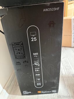 Dell alienware aw2523hf, 25” 360hz - 5