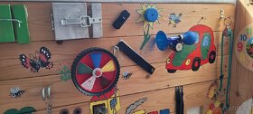 Hrací interaktivní deska (Montessori) pro děti - 5