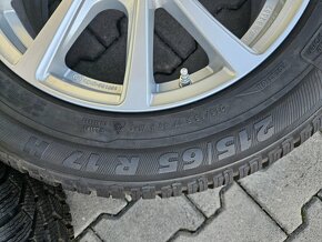 5x112 17 7J ET40 alu kola Škoda Kodiaq vč. zim. pneu - 5