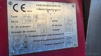 Pneumatický lis na hrozno Vaslin-Bucher Xpert 100 - 5