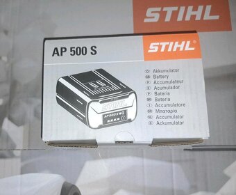 Nové baterie Stihl AP500 S se zárukou - 5