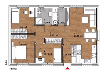 Novostavba 4+kk v Novém Malíně – pozemek 1100 m² - 5