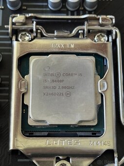 Základní deska s procesorem (i5-10400F) - 5