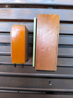 Staré hračky, dřevěný nábytek pro panenky,retro hračky - 5