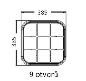 Prodám 10 Multikanálů s devíti otvory// Cena 500 kč za ks - 5