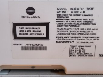 Multifunkční barevná laserová tiskárna - 5