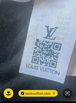 Louis Vuitton černé pánské triko L - 5