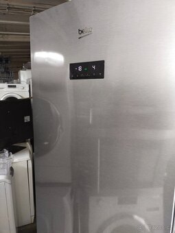 Prodám stříbrnou lednici zn. Beko-185cm---ZDARMA DOVEZU--- - 5