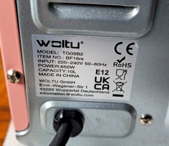 Mini trouba Woltu 10 L - 5