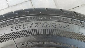 LETNÍ PNEUMATIKY DUNLOP 165/70 R14 - 5