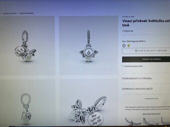 Pandora světluška zářící ve tmě. - 5