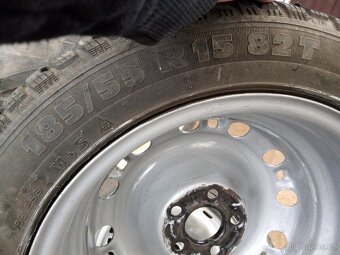 Zimni kola fabia, roomster, fabia 2 185/55 r15 - 5