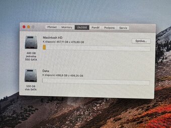 iMac 21,5", 4GB, 500GB SSD + 500GB disk, 2009 - 5
