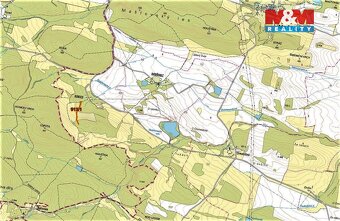 Prodej louky, 3400 m², Konice u Mašťova - 5