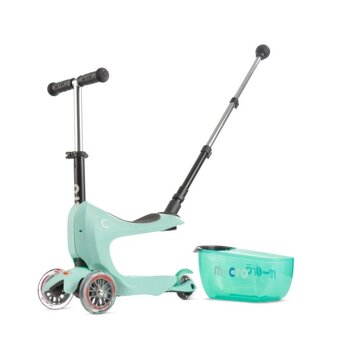 Dětská Micro koloběžka a Mini2go dětské odrážedlo 2v1 Deluxe - 5