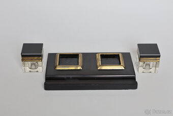 kalamář čený art deco starožitný - 5