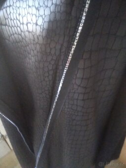 Dámská vesta oděvní originál z Ateliéru Donát dlouhá - 5