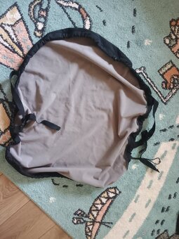 Nosítko Manduca, vínová + softshell pláštěnka - 5