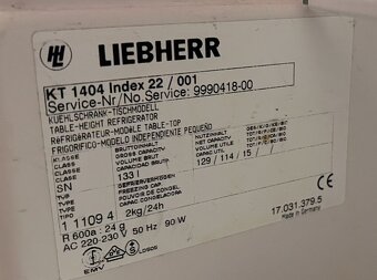 Lednice LIEBHERR 86 cm - 5