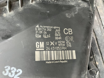 Přední světlo Zafira B - 5