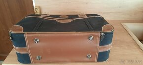 Kufr Tassia,kožený kufr - 5