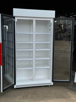 Prosklená chladicí lednice 117x63,5x226cm - 5