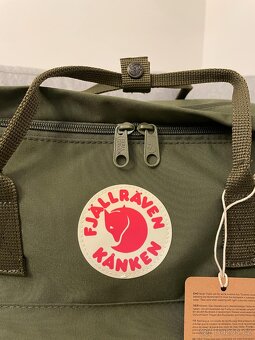 Prodám batoh značky Fjällräven Kanken Weekender Army Green - 5