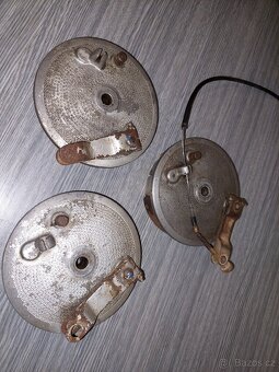 Jawa 50 pionyr, mustang - brzdovy stit kola - 5