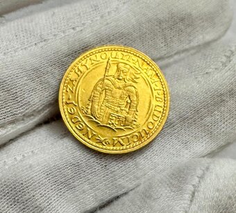 ZLATÝ ČESKOSLOVENSKÝ DUKÁT 1932 S RAŽEBNÍM LESKEM - 5