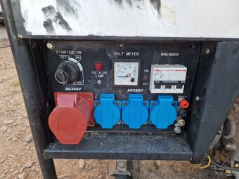 naftová elektrocentrála 6kw - 5
