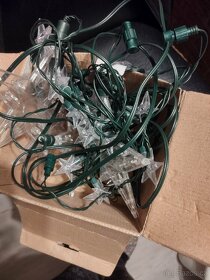 Elektrické vánoční girlanda 100/100cm, kabel 5m - 5