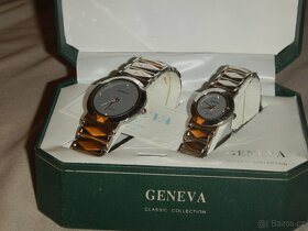 Hodinky Geneva dárkové balení 2ks - 5
