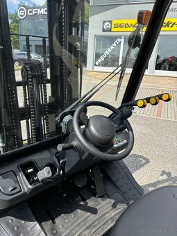 Nový - Vysokozdvižný vozík UN FB25, 2.5t, AKU Lithium, celok - 5