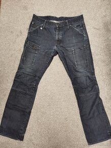 Kalhoty, džíny na vysokého G-Star RAW Denim W38L34 - 5